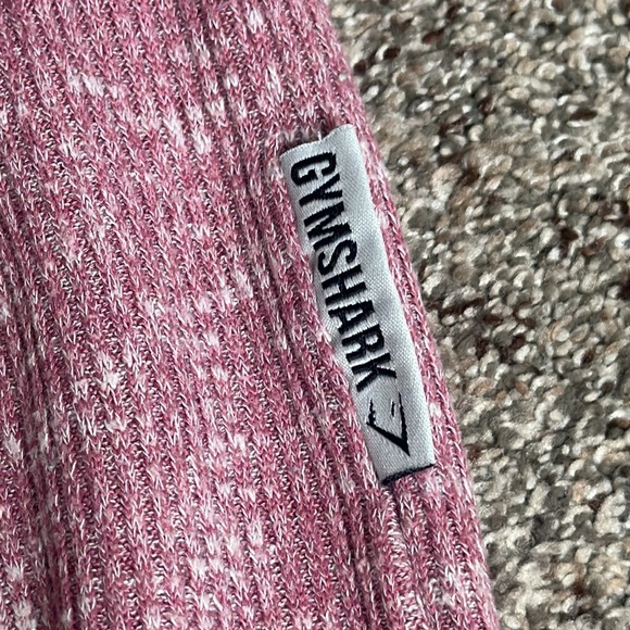 Gymshark solung ribbed pink soft leggings size small - Picture 6 of 9